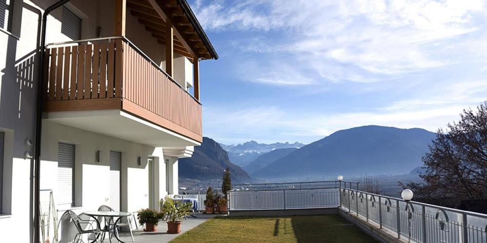 Casa Elefante con vista sulle montagne